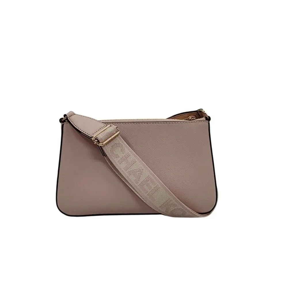 Michael Kors Blush Pink Crossbody Trio with Strap and Pouch
